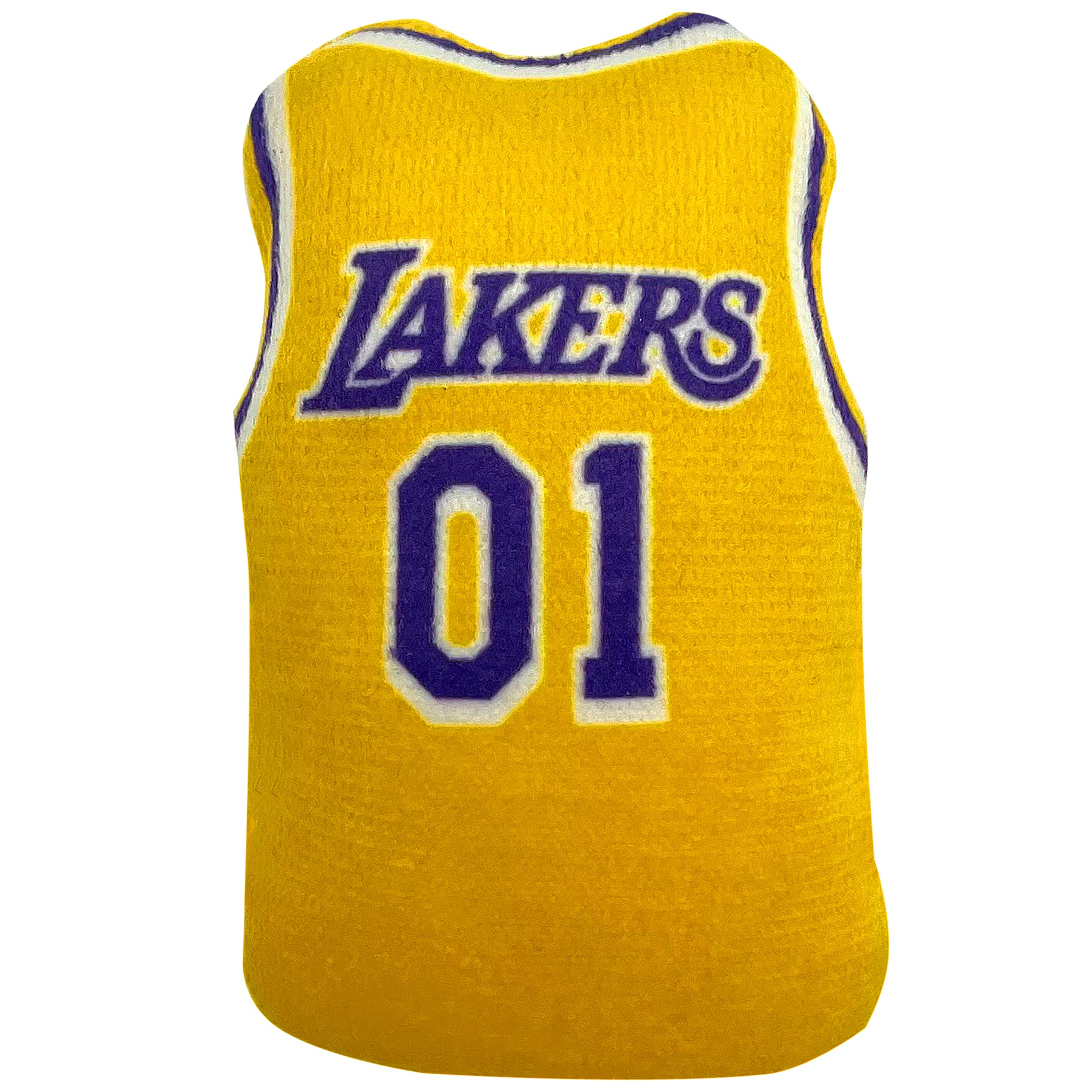 Best Plush Cat Toy - Nba La Lakers Complete Set Of 3 Piece Cat Toys Filled With Fresh Catnip. Includes: 1 Jersey Cat Toy, 1 Basketball Cat Toy With Feathers & 1 #1 Fan Cat Toy. Beautiful Team Logos